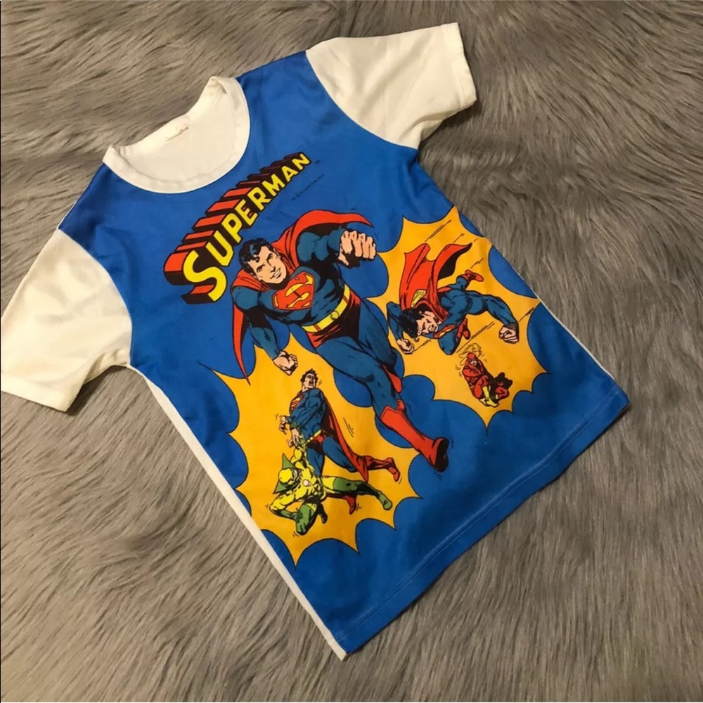 Vintage 1979 DC Comics Superman Polyester T Shirt